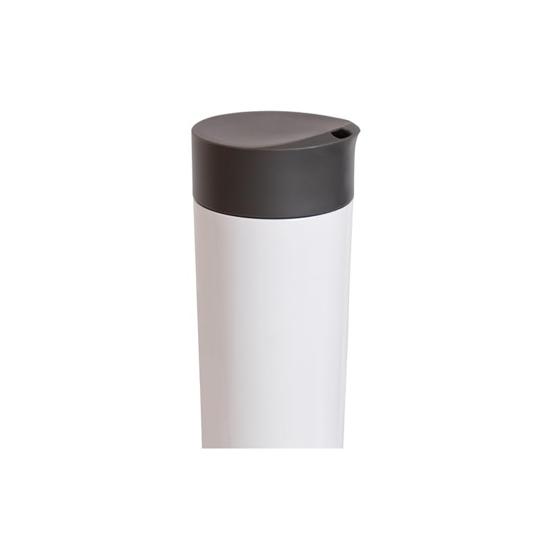 Décor Insulated Cool Touch Double Wall Travel Coffee Cup, Leak