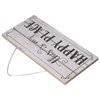 Decorative Wooden Sign Novel Waterproof Table Sign Hanging Decoration with