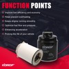 6.7 Cummins Fuel Filter Water Separator Set For 2013-2018 Dodge