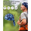 8 Pack Do Rag Skull Caps for Men Sweat Wicking