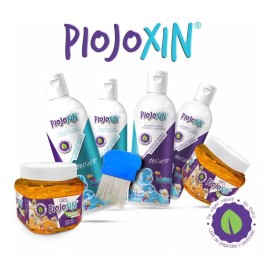 Declat.90 Kit Antipiojos Piojoxin 2 Shampoo 2 Solucion 2 Gel  1 Peine