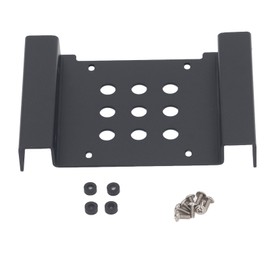 Hard Drive Adapter Holder Aluminum Alloy 2.5inch 3.5inch HDD SSD Mounting Bracket for Computer Laptop Black