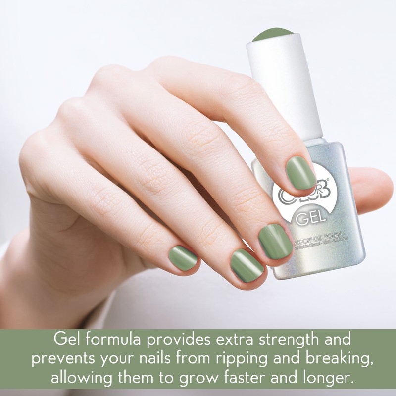 Color Club It's About Thyme Nail Gel Earthy Green Color
