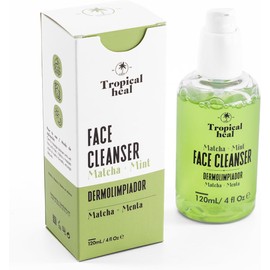 Tropical Heal - Limpiador Facial con Control de Grasa y Extracto de Matcha y Menta - Limpieza Profunda y Refrescante - 120 ml