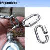 Mgoodoo 316 Stainless Steel Ring Catch, Quick Link, O-Shaped Carabiner,