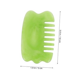 FRCOLOR 10-Piece Gua Sha Massage Tool Set for Facial Scraping Heart Shaped Massaging Board for Spa and Acupuncture Therapy for Anti-Aging and Skin Care