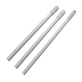 Swimming Pool Pole Aluminium Alloy Telescopic Pool Pole Thickened Pool Cleaner Rod for Skimming Net Stretched 192cm