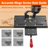 M-T Concealed Hinge Jig, 35mm Metal Cabinet door Hinge Jig