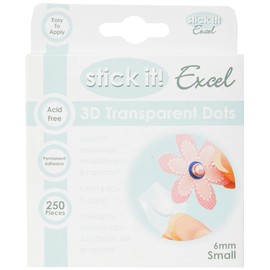 Stick it Small Excel 3D Transparent Dot