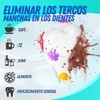 14 Pares Tiras Blanqueadras Dentales Carbon Activado Tiras Adhesivas Blanqueadoras