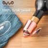 OWO Stainless Steel Wine Bottle Stopper, Reusable Wine Saver with