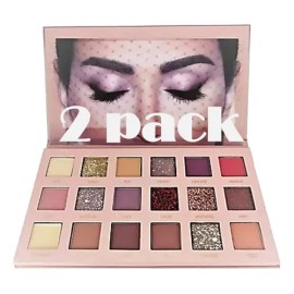 2pack Paleta De Sombras Ojos Nude New 18 Tonos Maquillaje                                                                                             