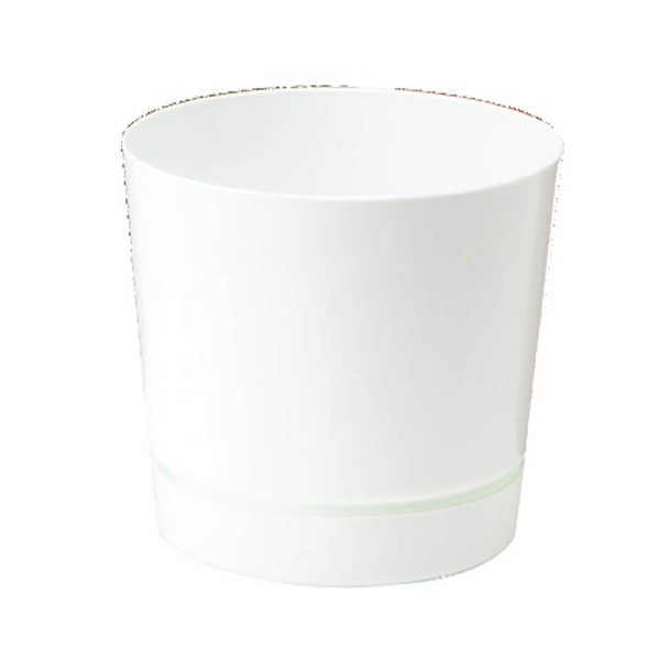 Novelty Majestic Full Depth Cylinder Pot, Glossy White, 12-Inch (10122)