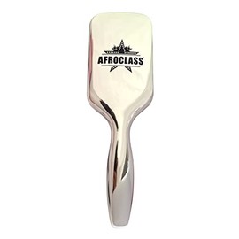 AFROCLASS - Class Air Beush Silver, Pneumatikbürste, Haarbürste, Entwirrungsbürste, Haarbürste