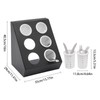 Dodoam Utensil Holder, 6-Compartment Restaurant Utensil Holder, Utensil Organizer Classified
