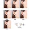 Freshwater Pearl Earrings 3 Pearl Earrings Silver 925 Pearl Stud