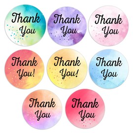 Pack of 40 Thank You Stickers Small Business Waterproof (30 mm) Thank You for Supporting My Small Business Stickers Gift Box & Packaging Packwith®