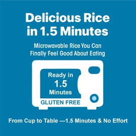 Reganic Organic Basmati Rice with Cloves & Cardamom, USDA Organic, 6g Protein, Aromatic & Fluffy, 100% Recyclable Microwave Pouch Ready in 1.5 Minutes, Gluten-Free Non-GMO, 8.8 oz, Pack of 6