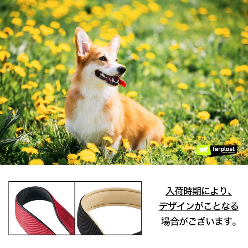 Ferplast Daytona CSS Semi-Choke Collar for Dogs Nylon Soft Padding