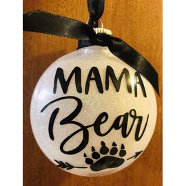 Unbranded Christmas Ornament Mama Bear  Plastic Gift Holiday Tree Hanging Xmas Mom Mother
