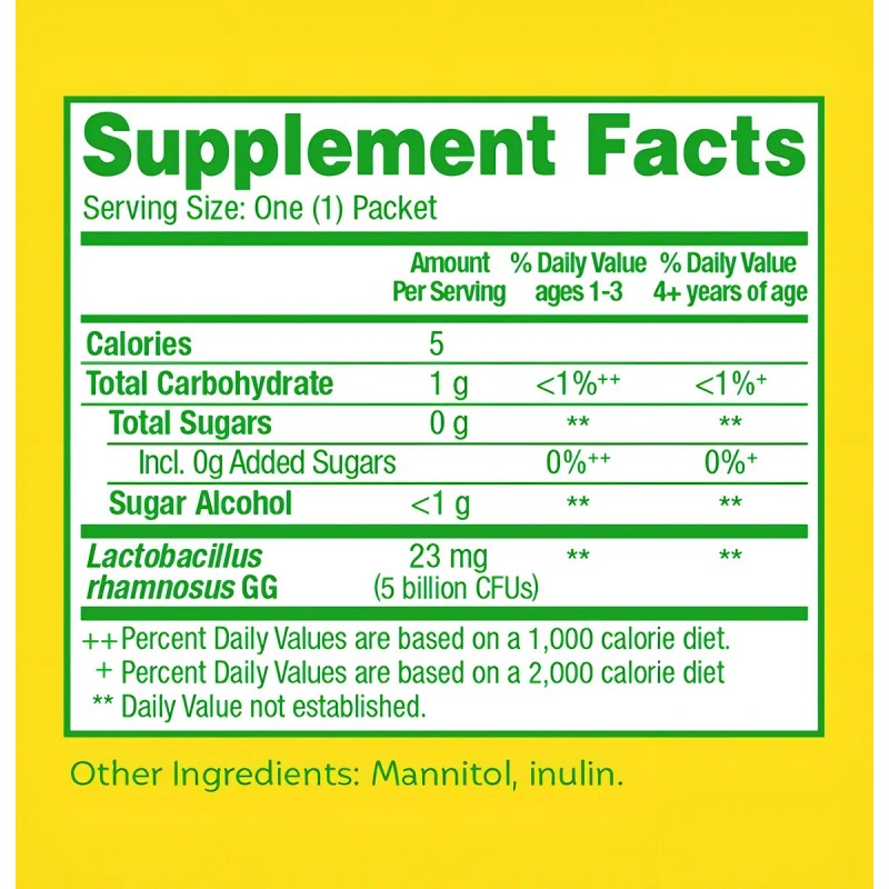 Culturelle Probióticos Puros Kids – 30 Sobres | Apoyo Digestivo