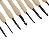 9PCS Crochet Hooks DIY Handcraft Ergonomic Crochet Needle with Wooden