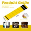 BEIMEIII Pack of 50 Yellow 3.6 x 19 cm Folder
