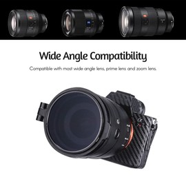 R-82 82mm Rapid Filter System Camera Lens ND Filter Metal Adapter Ring Compatible with DSLR Cameras BBZY