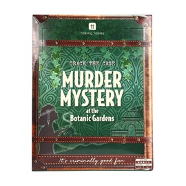 Talking Tables Murder Mystery at the Botanic Gardens Game, Puzzles, Clues, Family Games for Kids, Adults, Brain Teaser Puzzles Secret Santa, Ages 16+, 5-13 Players