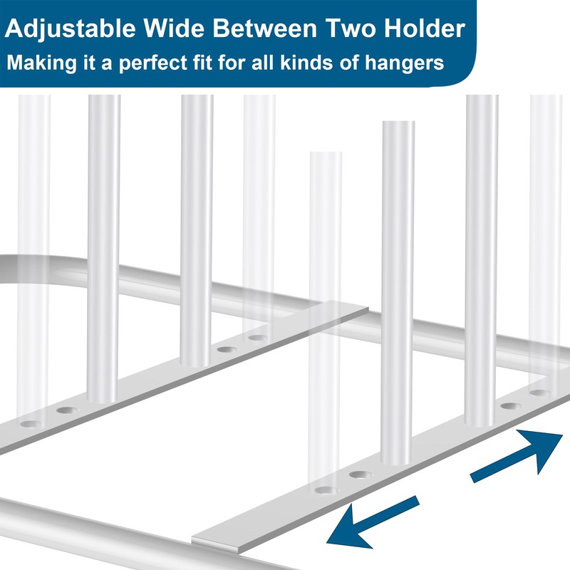 EASTTOWEST Hanger Stacker Organzier,33 inch Height Hanger Stand Clothes Hanger