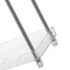 Makeup Organizer Rack Detachable Cosmetic Storage Shelf with Clear Acrylic