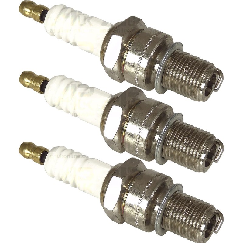 APUK 3x Spark Plugs N21 Long Reach Replacement for Ford