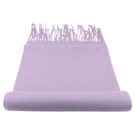 TigerTie - Fine designer scarf in plain colour, cashmink, lilac
