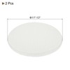 QUARKZMAN Round Stool Covers, Pack of 2, Round Bar Stool