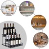 XHKDSYMC Syrup Rack Organizer, Coffee Syrup Stand Holder, 3 Tier