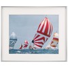 FUJICOLOR 28569 A105A Acrylic Picture Frame, 6 Pieces, Aluminum, Silver