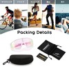 FEISEDY B1243 Sports Sunglasses, Polarized Dimming, Discoloring, Biking, Fishing, Baseball,