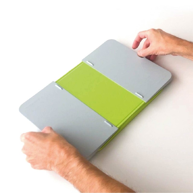 Addis Chop & Swipe Chopping Board with easy pour side