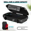 HUANLANG Portable Safe Lock Box with Combination Lock Mini Beach