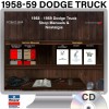 1958-1959 Dodge Truck Shop Manuals Kit