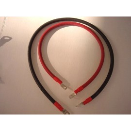 temco EZGO TXT Golf Cart Car 36 Volt 2Gauge 2AWG  2pc Battery Cables - MADE IN USA