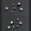 ANCLLO 6Pcs Round Wood Pin Locators 4-12mm Dowel Pins Center