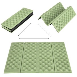 Foldable Camping Mat Foam Cushion, Foldable Beach Picnic Mat Sleeping Pad, PVC Waterproof Dampproof Tent Rest Mattress Pad for Kneeler Hiking Traveling Camping Outdoor Cushion(Green)
