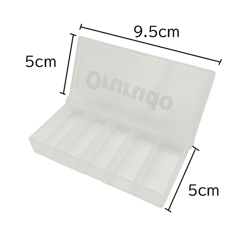 Orurdo qb100211a04n0 Barbless Hooks Micro Spoons 10 Piece Set (0.2