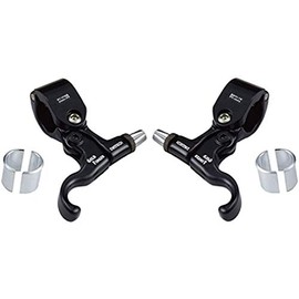 DIA – Compe (daiakonpe) tech99 Gold Finger Brake Lever Left and Right Set for 25.4/22.2 Black/Black Lever 98t99dsab