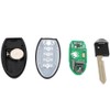 ECCPP 2X Keyless Entry Remote Control Car 2015-2018 Fit for