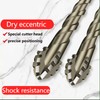 4-pack new upgraded version four-edged serrated eccentric dry full tileceramic