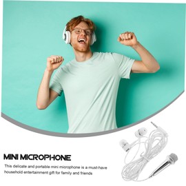 Totority Professional Mini Microphone for Podcasting Singing Interviews Compact Easy to Use Phone Recording for Gaming