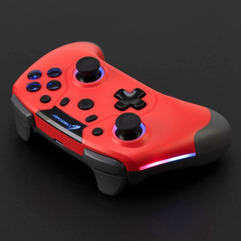 CYBER ・ ゲーミングコントローラー HG 無線タイプ (SWITCH 用) 緋色 - Switch