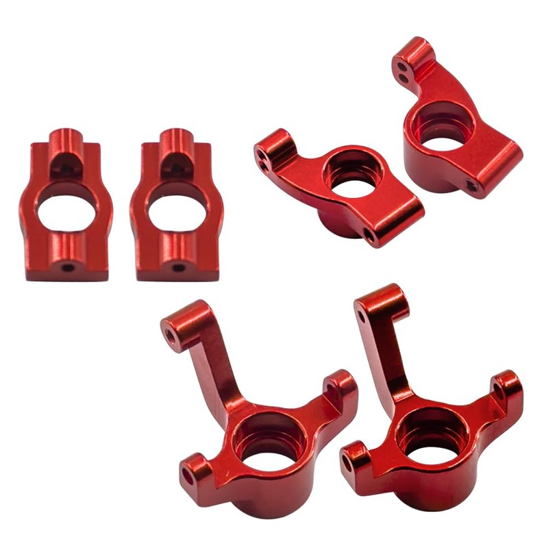 Front Steering Knuckles, Caster Blocks C Hubs and Rear Hubs